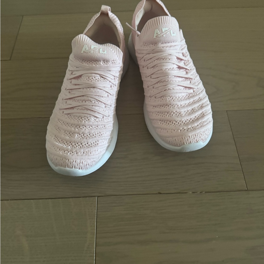 APL Pink Knit Sneakers